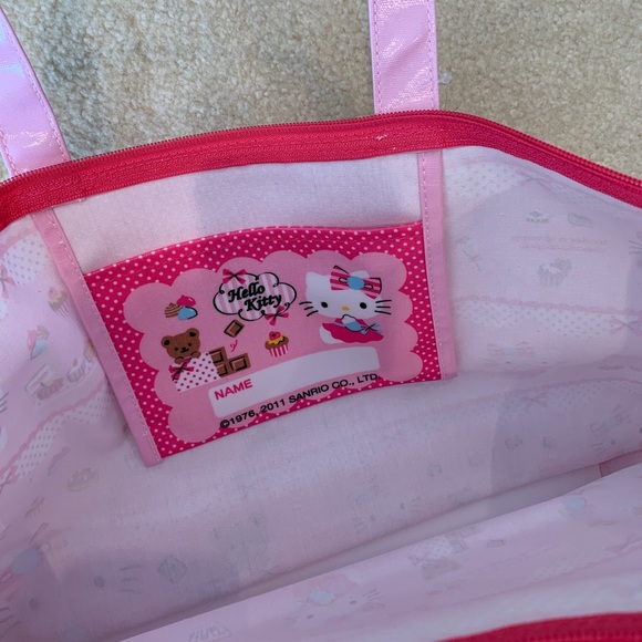 Hello Kitty zippered tote pink - Picture 4 of 8